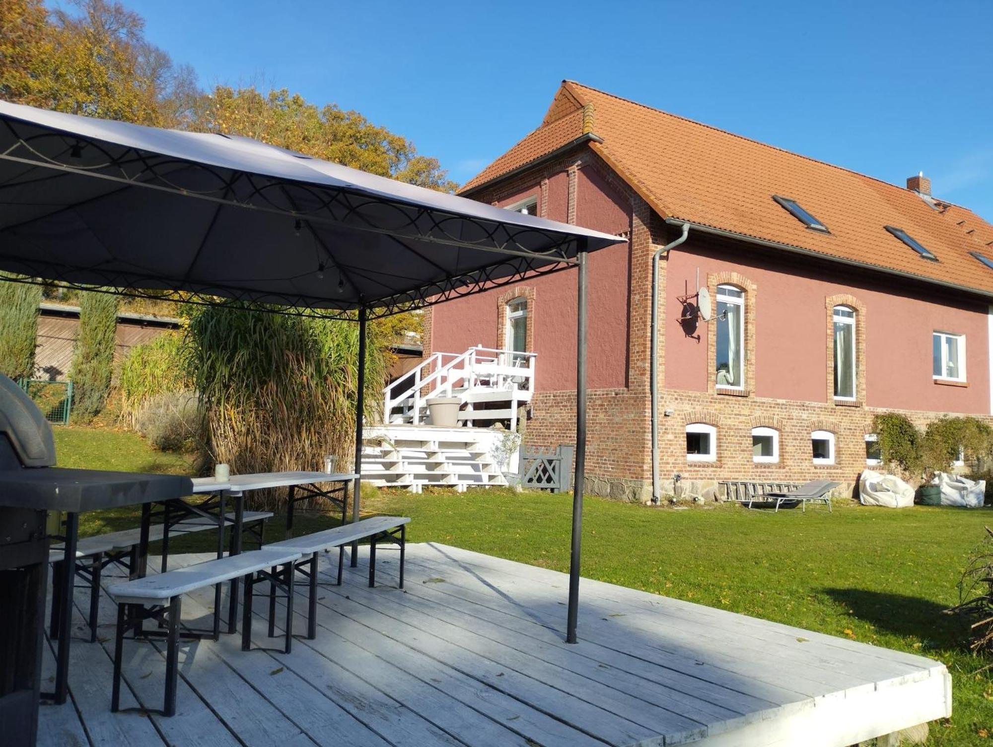Inspektorenhaus Am Jagdschloss Mit Meerblick Hohen Niendorf Exteriér fotografie